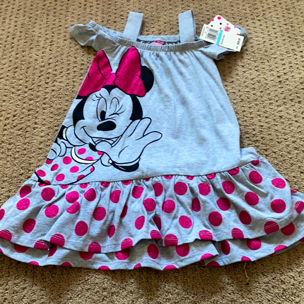 Minnie Mouse Dress Size 5- NEW with tags!